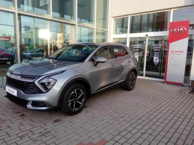 Kia Sportage, 1.6 CRDi  4x2 MHEV Exclusive, barva stříbrná