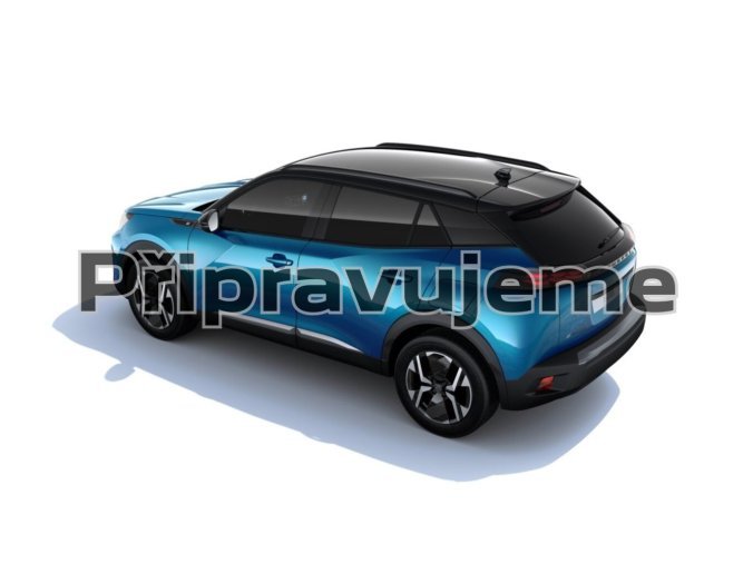Peugeot 2008, Peugeot 2008 GT Elektromotor 115 kW / 156 k (Baterie 54 kWh), barva modrá