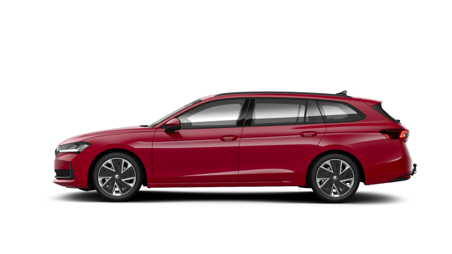 Škoda Superb, 2,0 TDI 110 kW 7-stup. automat., barva červená