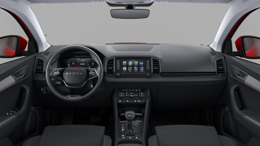 Škoda Karoq, 1,5 TSI 110 kW 7-stup. automat., barva červená