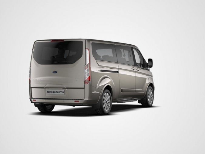 Ford Tourneo Custom, MPV,  L2 TITANIUM X 2,0 EcoBlue 136 kW / 185 k 6st. automatická, barva stříbrná