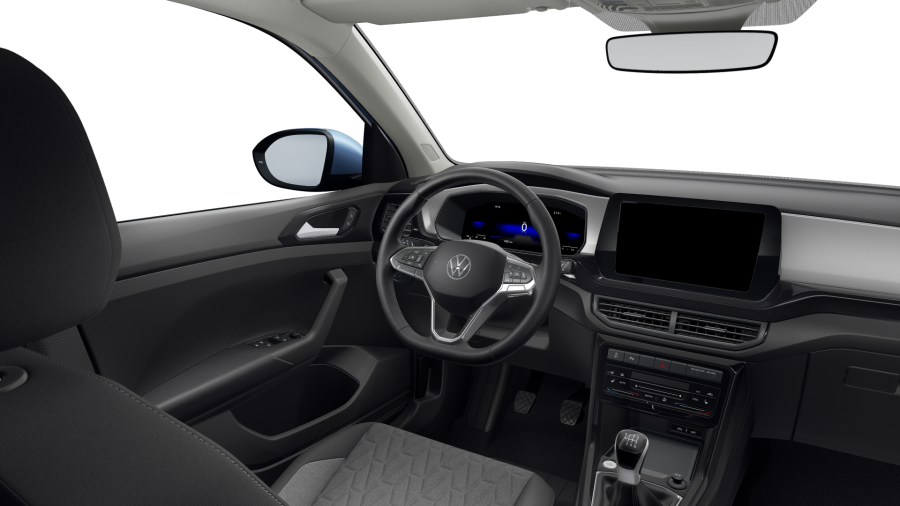 Volkswagen T-Cross, T-Cross People 1.0 TSI 85 kW 6G, barva modrá