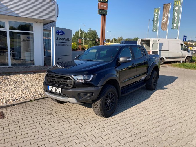Ford Ranger,  Raptor 2.0 Bi-Turbo 213k, barva černá