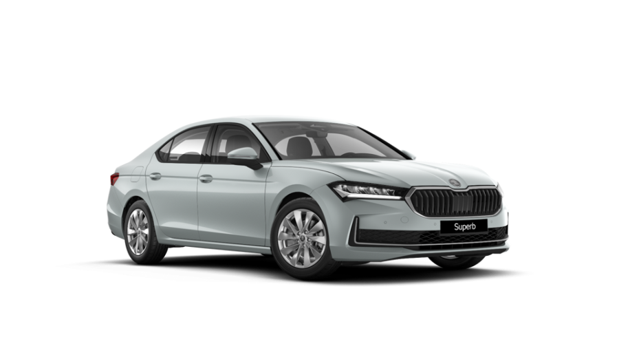 Škoda Superb, 2,0 TDI 110 kW 7° automatická DSG, barva stříbrná