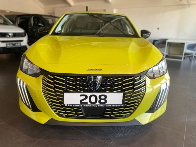 Peugeot 208, Peugeot 208 ALLURE PureTech 100 MAN6 - 2638, barva žlutá
