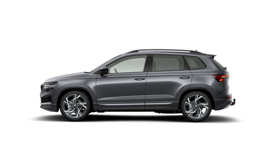 Škoda Karoq, 2,0 TSI 140 kW 7° automatická DSG 4x4, barva šedá