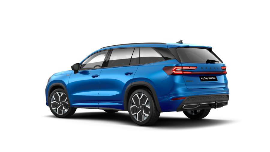 Škoda Kodiaq, 2,0 TDI 142 kW 7-stup. automat. 4x4, barva modrá