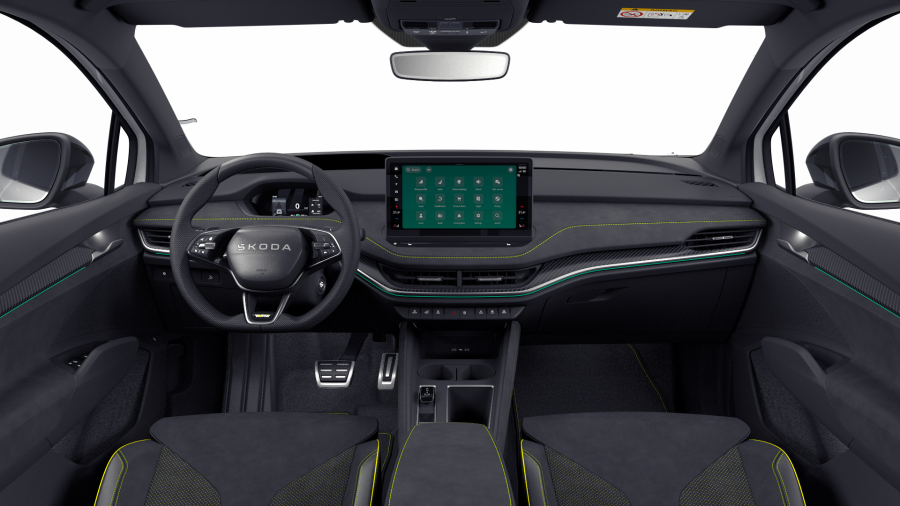 Škoda Enyaq iV, 82 kWh 250 kW 1° převodovka 4x4, barva bílá