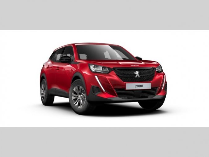 Peugeot 2008, ACTIVE PACK 1.2 PT 130k MAN6, barva červená