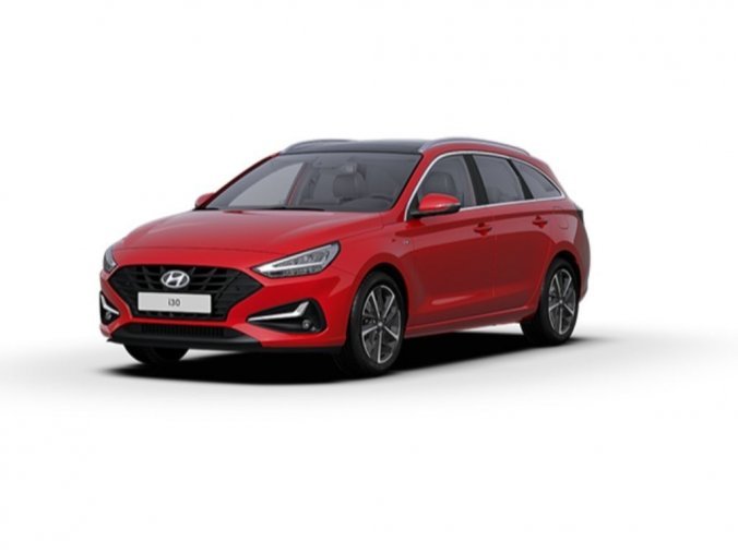 Hyundai i30, kombi, Nová kombi 1,0 T-GDI Comfort 88 kW, barva červená