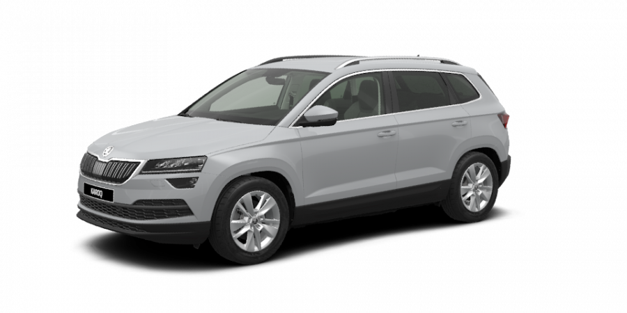 Škoda Karoq, 1,5 TSI 110 kW 6-stup. mech., barva šedá
