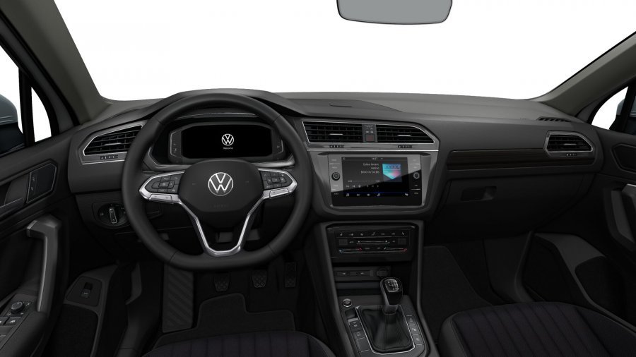 Volkswagen Tiguan Allspace, Allspace Life 1,5 TSI 110 kW 6G, barva bílá