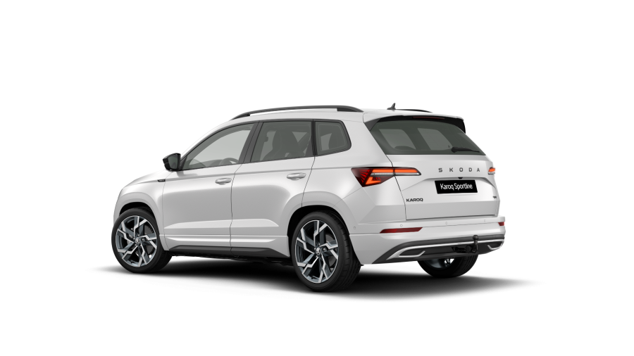 Škoda Karoq, 2,0 TDI 110 kW 7° automatická DSG 4x4, barva bílá