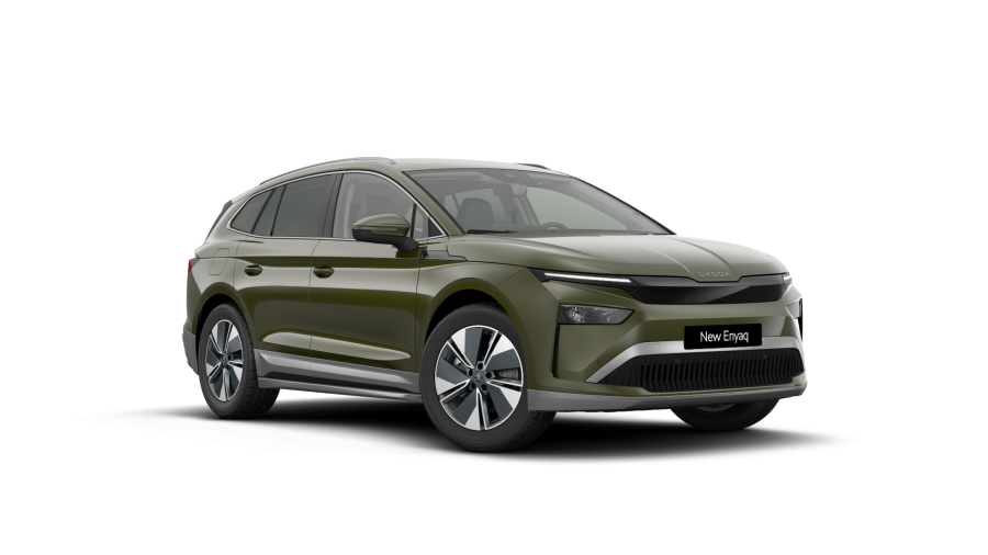 Škoda Enyaq iV, 82 kWh 210 kW 1° převodovka, barva zelená
