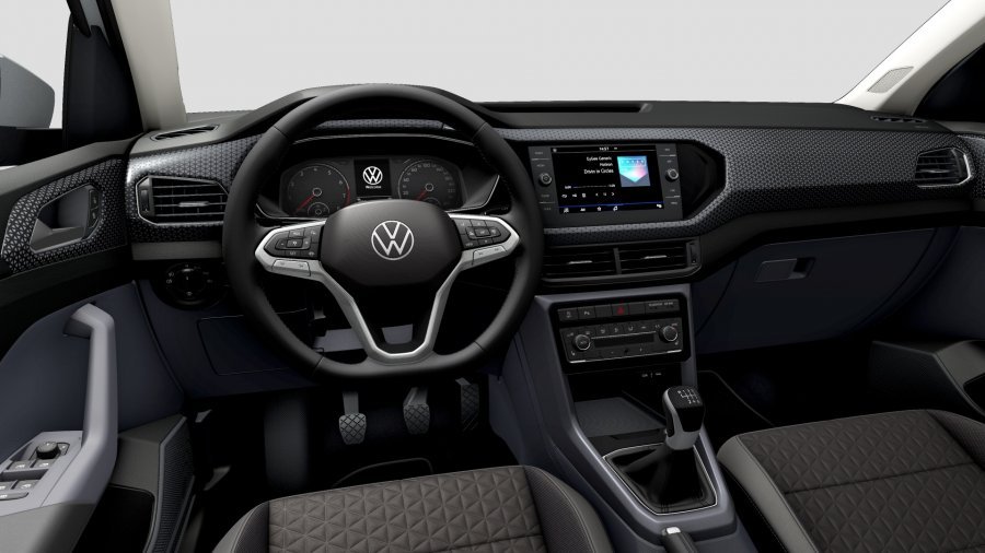 Volkswagen T-Cross, T-Cross Style 1,0 TSI 81 kW 6G, barva stříbrná