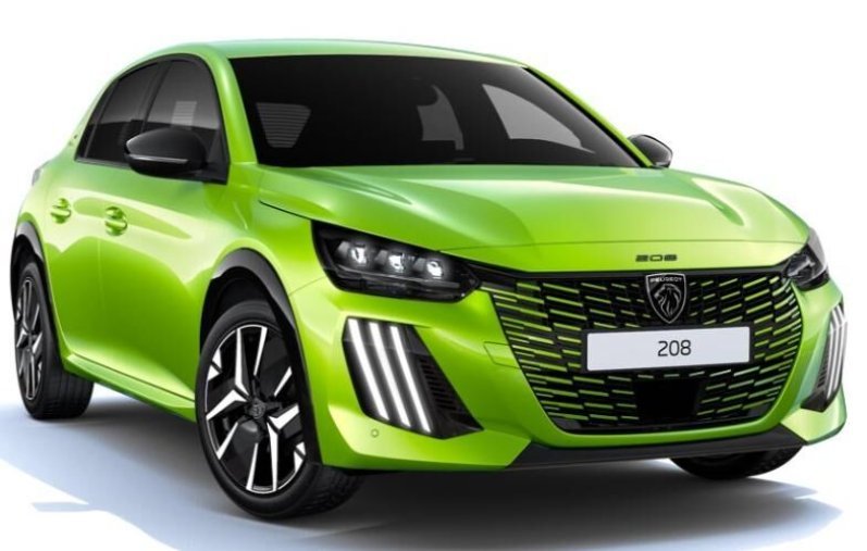 Peugeot 208, Peugeot 208 GT Hybrid 110 e-DCS6, barva žlutá