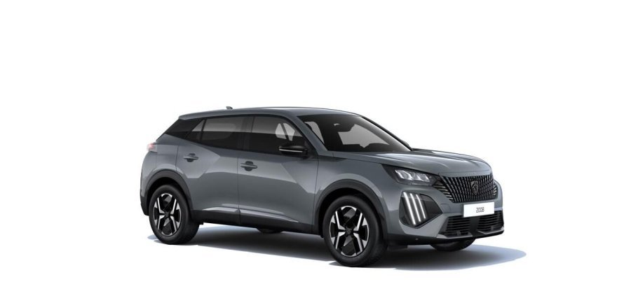 Peugeot 2008, Peugeot 2008 ALLURE Hybrid 145k e-DCS6, barva šedá
