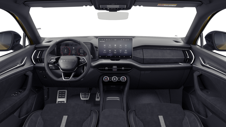 Škoda Kodiaq, 2,0 TDI 142 kW 7° automatická DSG 4x4, barva zlatá