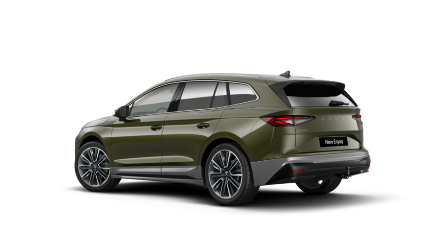 Škoda Enyaq iV, 82 kWh 210,00 kW 1° automatická 4x4, barva zelená