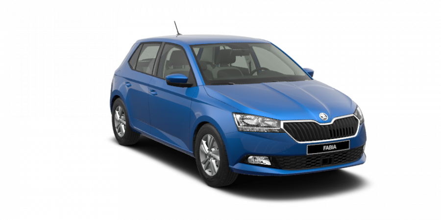 Škoda Fabia, 1,0 TSI 81 kW 6-stup. mech., barva modrá