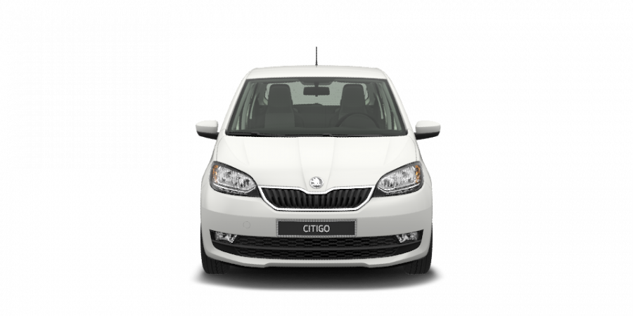 Škoda Citigo, 1,0 MPI 44 kW 5-stup. mech., barva bílá