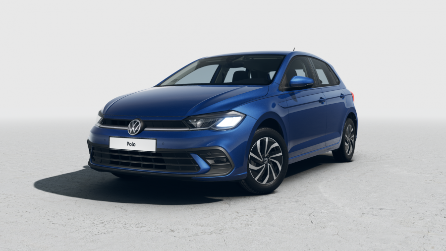 Volkswagen Polo, Polo Life 1,0 TSI 5G, barva modrá