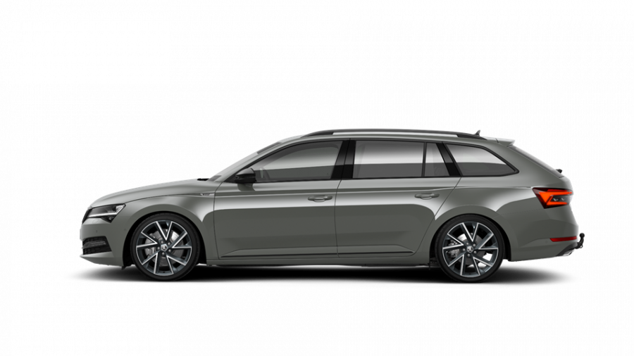 Škoda Superb, 2,0 TSI 206 kW 7-stup. automat. 4x4, barva šedá