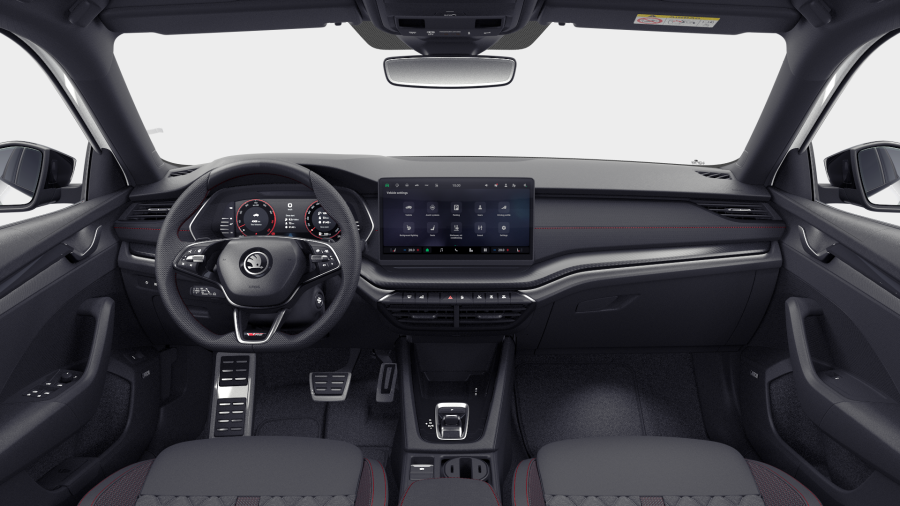 Škoda Octavia, 2,0 TSI 195 kW 7° automatická DSG, barva bílá