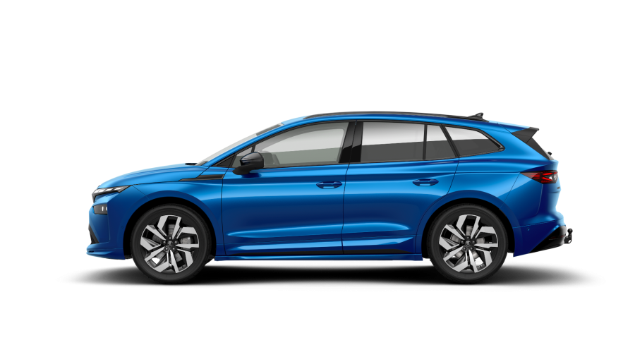 Škoda Enyaq iV, 82 kWh 1-stup. automat. 4x4, barva modrá