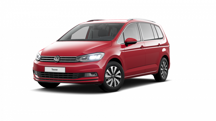 Volkswagen Touran, Touran ME 1,5 TSI EVO2 6G, barva červená