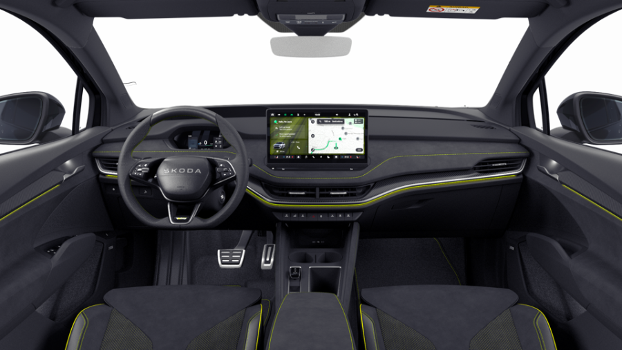 Škoda Enyaq iV, 84 kWh 1° automatická 4x4, barva černá