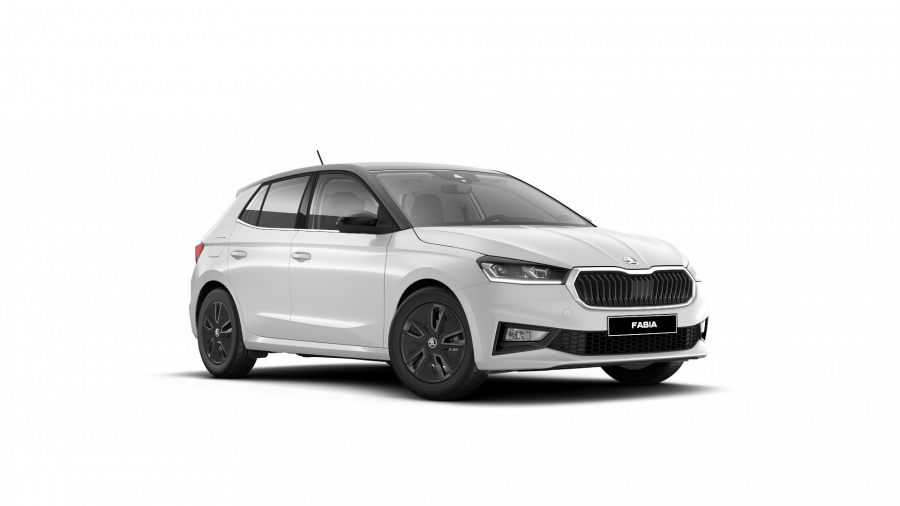 Škoda Fabia, 1,0 TSI 70 kW 5-stup. mech., barva bílá