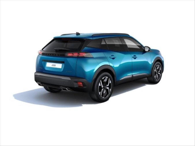 Peugeot 2008, Peugeot 2008 1,2 ALLURE Turbo 100 MAN6, barva modrá