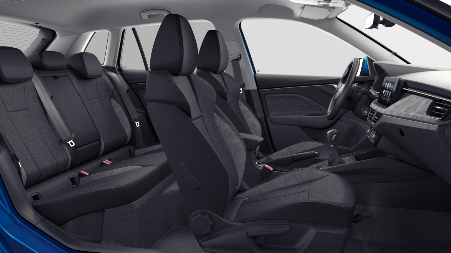 Škoda Kamiq, 1,0 TSI 85 kW 7° automatická DSG, barva modrá