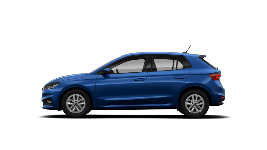 Škoda Fabia, 1,0 TSI 85 kW 7-stup. automat., barva modrá