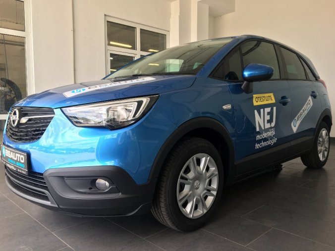 Opel Crossland X, ENJOY 1,2 60kW, barva modrá