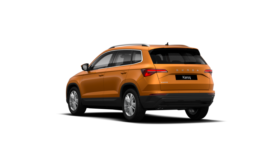 Škoda Karoq, 1,5 TSI 110 kW 7-stup. automat., barva oranžová