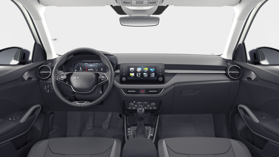 Škoda Fabia, 1,0 TSI 70 kW 5° manuální, barva bílá