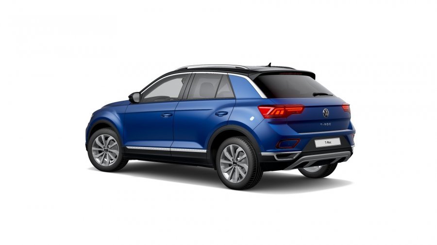 Volkswagen T-Roc, T-Roc Style 1,0 TSI 81 kW 6G, barva modrá