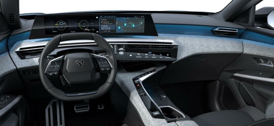 Peugeot 3008, Peugeot 3008 3008 GT Hybrid 145 e-DCS6, barva modrá
