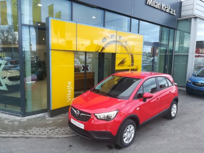 Opel Crossland X, Smile 1.2Turbo 81kW, barva červená