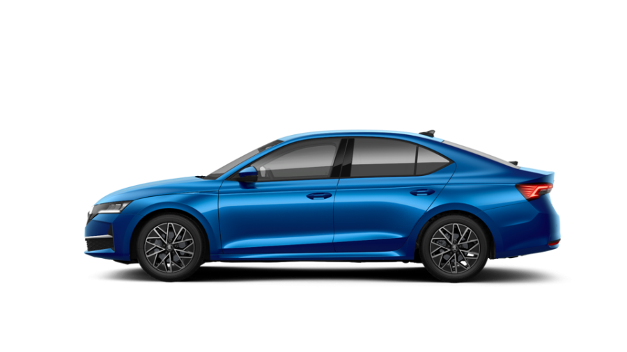 Škoda Octavia, 1,5 TSI Hybrid 110 kW 7° automatická DSG, barva modrá