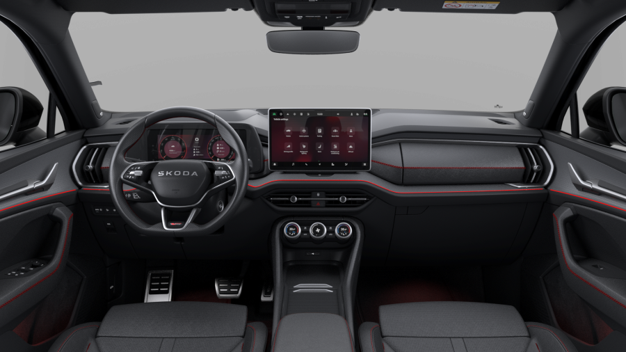 Škoda Kodiaq, 2,0 TSI 195 kW 7° automatická DSG 4x4, barva černá