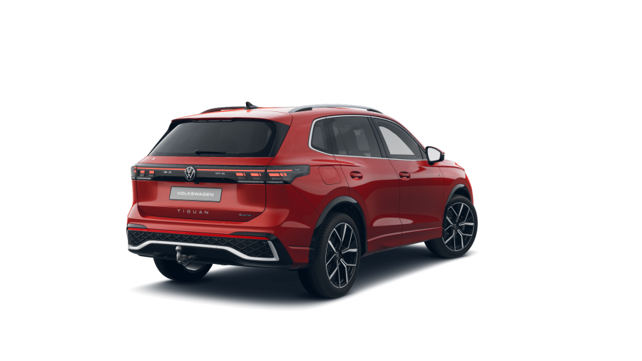 Volkswagen Tiguan, Tiguan R-Line People 2,0 TDI 142 kW 4MOT, barva červená