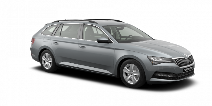 Škoda Superb, 2,0 TDI 110 kW 7-speed automat., barva šedá