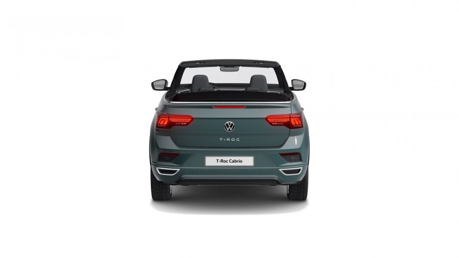 Volkswagen T-Roc, T-Roc Cabriolet R-Line 1,5 TSI ACT 7DSG, barva zelená