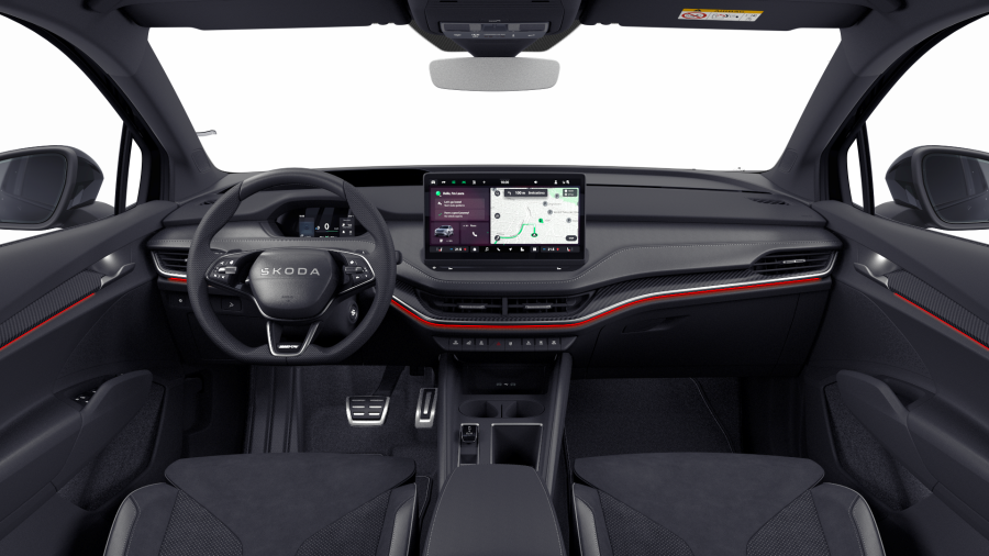 Škoda Enyaq iV, 82 kWh 1-stup. automat. 4x4, barva černá
