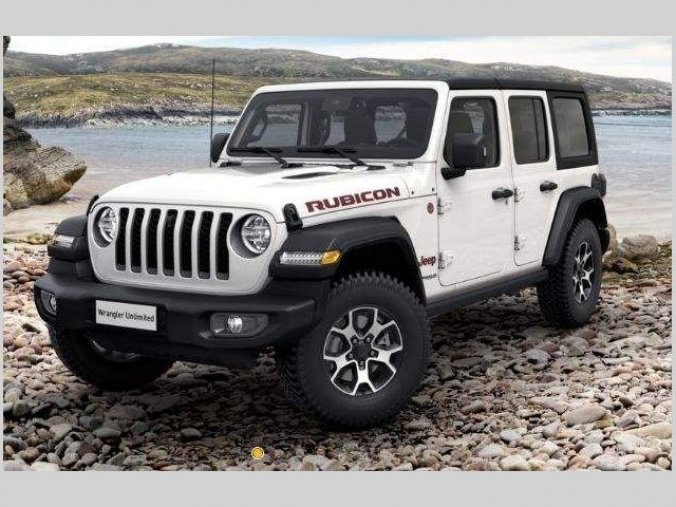 Jeep Wrangler, 2.0T GME 272k 8AT Rubicon, barva bílá