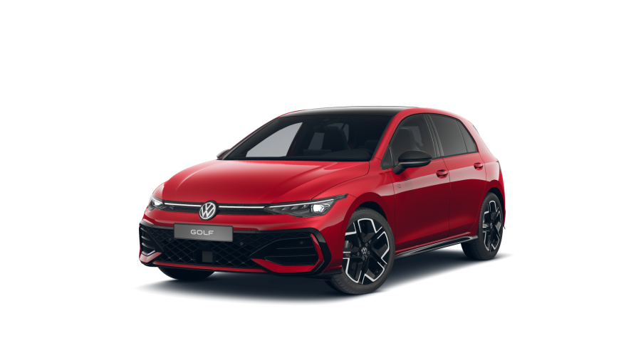 Volkswagen Golf, Golf R-Line People 1,5 eTSI 7DSG mHEV, barva červená
