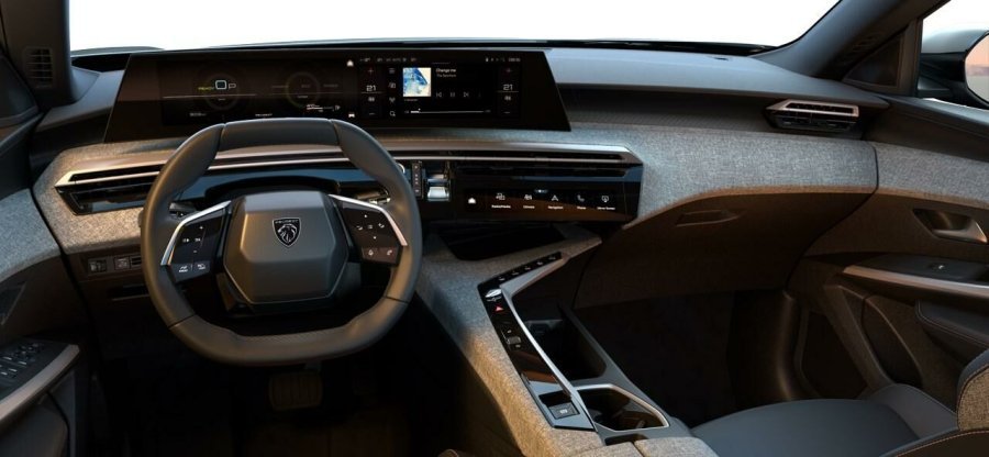 Peugeot 5008, Peugeot 5008 ALLURE Hybrid 136 e-DCS6, barva modrá